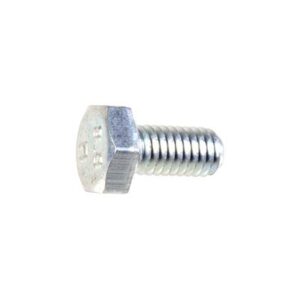 Auveco 14407 DIN 933 6 X 12 CAP SCREW ZINC GR 8.8 (50 Pieces)