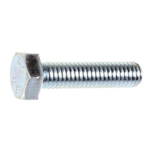 Auveco 14410 DIN 933 6 X 25MM CAP SCREW ZINC GR 8.8 (25 pieces)
