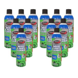 Johnsen's 2417C-12PK California VOC Compliant Non-Chlorinated Brake Parts Cleaner - 13 oz., (Pack of 12)