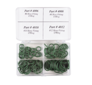 FJC 4279 Top Four O-ring Assortment (100 total pieces)