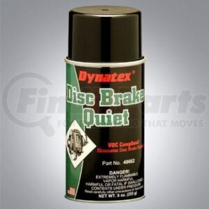 49662 Disc Brake Quiet, 12 oz Aerosol Can, Red