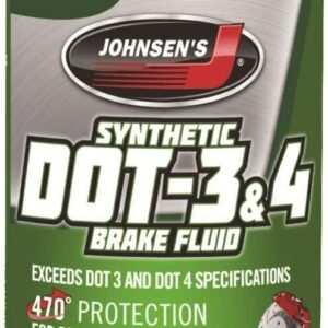 JOHNSEN'S PREMIUM  DOT 4 BRAKE FLUID (32 OUNCES)