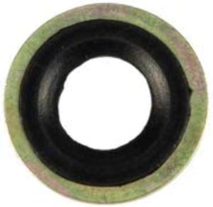 AGS Accufit  ODP-65274B Oil Drain Plug Gasket Metal/Rubber 1/2"/M12, 5 per Bag