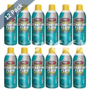 Johnsen's Starting Fluid Premium 50% Ether 10.7 OZ (12 PACK)