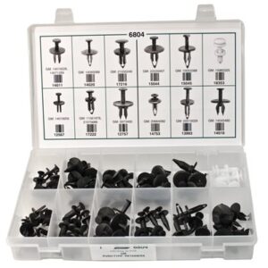 Auveco 6804 GM PUSH-TYPE RETAINER QUIK-SELECT KIT (76 pieces)