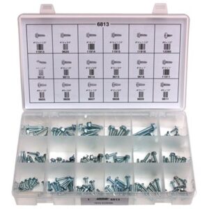 Auveco 6813 TEKS SCREW QUIK-SELECT KIT (127 pieces)