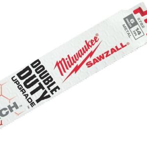 Milwaukee Tool 6" 14 TPI The Torch Sawzall Blade (5 Pk) 48-00-5782