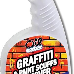 Oil Eater 32oz Graffiti, Paint Scuff, Overspray Remover-for Cleaning Acrylic and Enamel Paint Messes