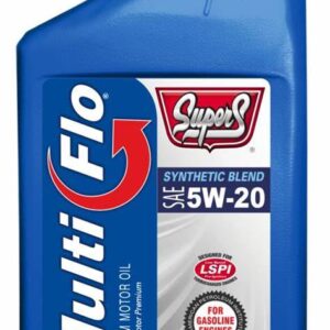 SUPER S MULTI-FLO SYNTHETIC BLEND SAE 5W-20 SP/ GF-6A MOTOR OIL