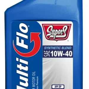 SUPER S MULTI-FLO SYNTHETIC BLEND SAE 10W-40 SP MOTOR OIL